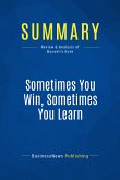 Summary: Sometimes You Win, Sometimes You Learn (eBook, ePUB)