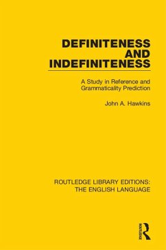 Definiteness and Indefiniteness (eBook, ePUB) - Hawkins, John