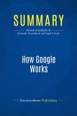 Summary: How Google Works (eBook, ePUB)