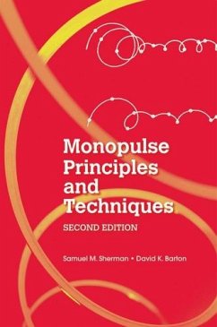 Monopulse Principles and Techniques, Second Edition (eBook, PDF) - Sherman, Samuel M