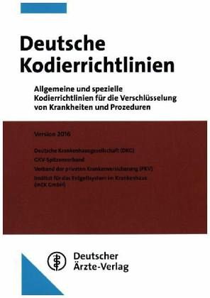 Deutsche Kodierrichtlinien 2016 Deutsche Kodierrichtlinien 2016