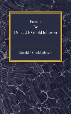 Poems - Goold Johnson, Donald F.