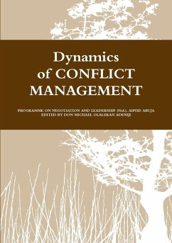 DYNAMICS OF CONFLICT MANAGEMENT I - Initiative, African