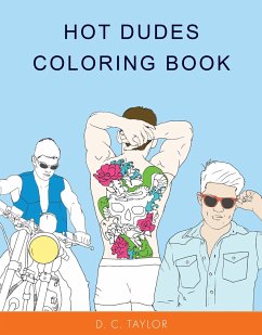 Hot Dudes Coloring Book - Taylor, D. C.
