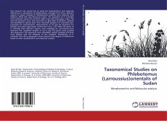 Taxonomical Studies on Phlebotomus (Larroussius)orientalis of Sudan