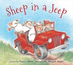 Sheep in a Jeep Board Book - Shaw, Nancy E