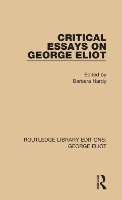 Cover Critical Essays on George Eliot