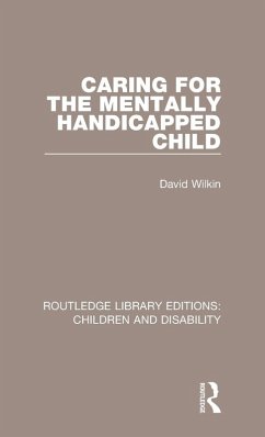 Cover Caring for the Mentally Handicapped Child
