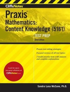 CliffsNotes Praxis Mathematics: Content Knowledge (5161) - Mccune, Sandra Luna