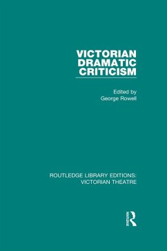 Cover Victorian Dramatic Criticism (eBook, PDF)