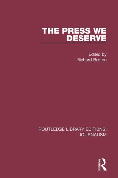Cover The Press We Deserve (eBook, ePUB)