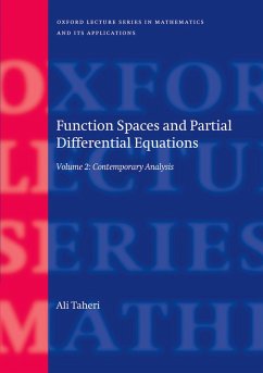 Function Spaces and Partial Differential Equations (eBook, PDF) - Taheri, Ali
