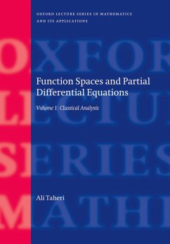 Function Spaces and Partial Differential Equations (eBook, PDF) - Taheri, Ali