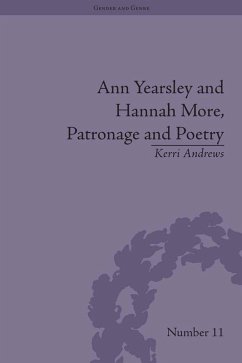 Cover Ann Yearsley and Hannah More, Patronage and Poetry (eBook, PDF)