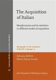 Acquisition of Italian (eBook, PDF)