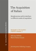Acquisition of Italian (eBook, PDF) Acquisition of Italian (eBook, PDF)