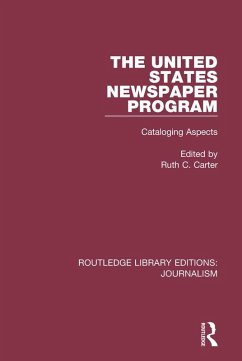 The United States Newspaper Program (eBook, ePUB)