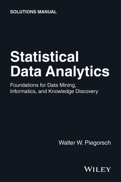 Statistical Data Analytics (eBook, ePUB)