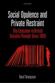 Social Opulence and Private Restraint (eBook, PDF)