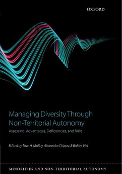 Cover Managing Diversity through Non-Territorial Autonomy (eBook, ePUB)