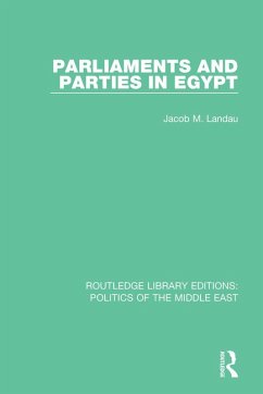 Cover Parliaments and Parties in Egypt (eBook, ePUB)