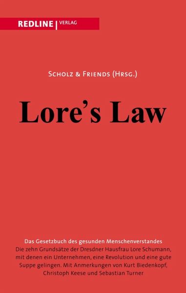 Lore's law (eBook, ePUB)