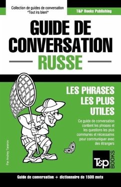 Guide de conversation Français-Russe et dictionnaire concis de 1500 mots - Taranov, Andrey