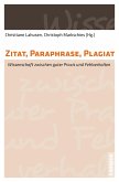 Zitat, Paraphrase, Plagiat (eBook, PDF)