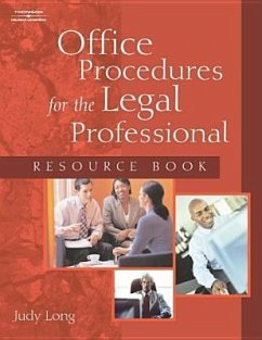 Office Procedures for the Legal Professional Student Resource Book - Long, Judy A.