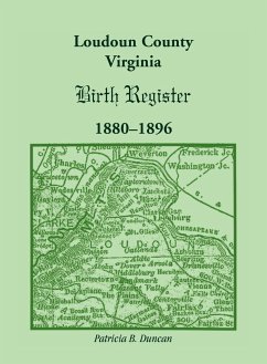 Loudoun County, Virginia Birth Register 1880-1896 - Duncan, Patricia B.