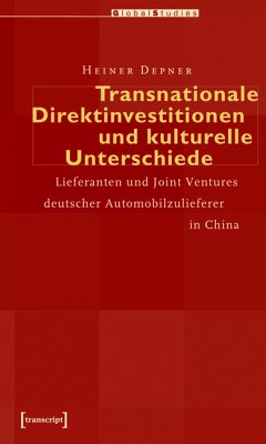 Transnationale Direktinvestitionen und kulturelle Unterschiede (eBook, PDF) - Depner, Heiner