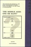 ACTA Volume #19: The Middle Ages: One or Many?