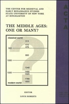 ACTA Volume #19: The Middle Ages: One or Many?