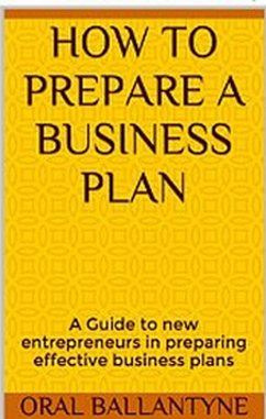 Cover How to prepare a business plan (Entrepreneurship and Small Business 1, #1) (eBook, ePUB)