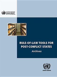 Rule-Of-Law Tools for Post-Conflict States