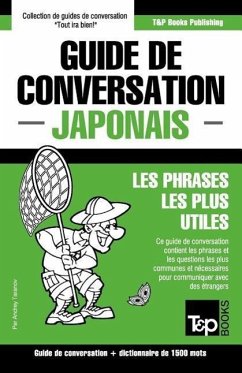 Guide de conversation Français-Japonais et dictionnaire concis de 1500 mots - Taranov, Andrey