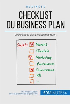 Checklist du business plan - Antoine Delers; 50minutes