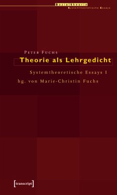 Theorie als Lehrgedicht (eBook, PDF) - Fuchs, Peter