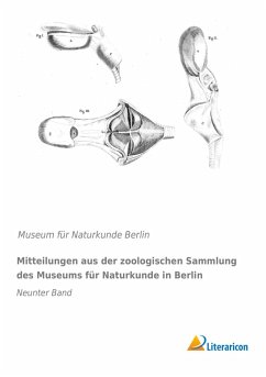 Cover Mitteilungen aus der zoologischen Sammlung des Museums für Naturkunde in Berlin