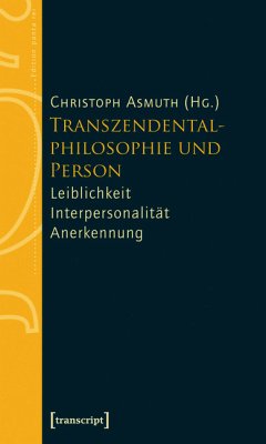 Transzendentalphilosophie und Person (eBook, PDF)