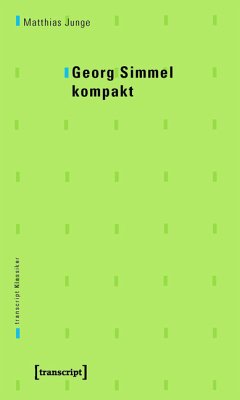 Georg Simmel kompakt (eBook, PDF) - Junge, Matthias