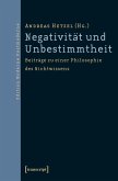 Negativität und Unbestimmtheit (eBook, PDF)