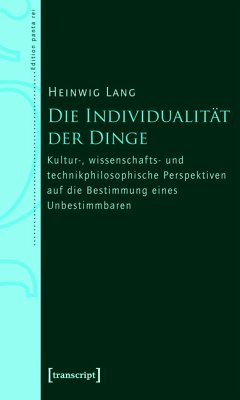 Die Individualität der Dinge (eBook, PDF) - Lang, Heinwig