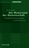 Die Modernität der Gemeinschaft (eBook, PDF)