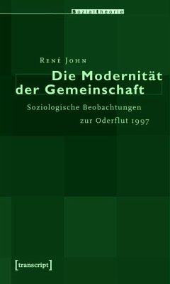 Cover Die Modernität der Gemeinschaft (eBook, PDF)
