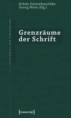 Grenzräume der Schrift (eBook, PDF)