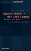 Sinnstiftung in der Ökonomik (eBook, PDF)