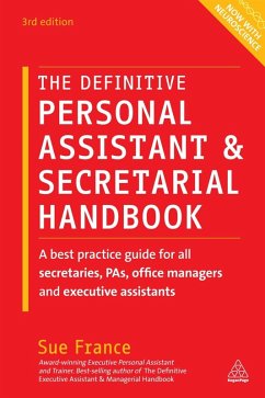 The Definitive Personal Assistant & Secretarial Handbook (eBook, ePUB) - France, Sue