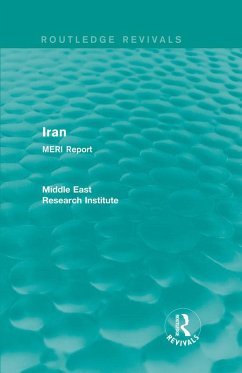 Iran (Routledge Revival) (eBook, PDF) - Middle East Research Institute