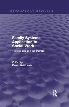 Cover Family Systems Application to Social Work (eBook, PDF)